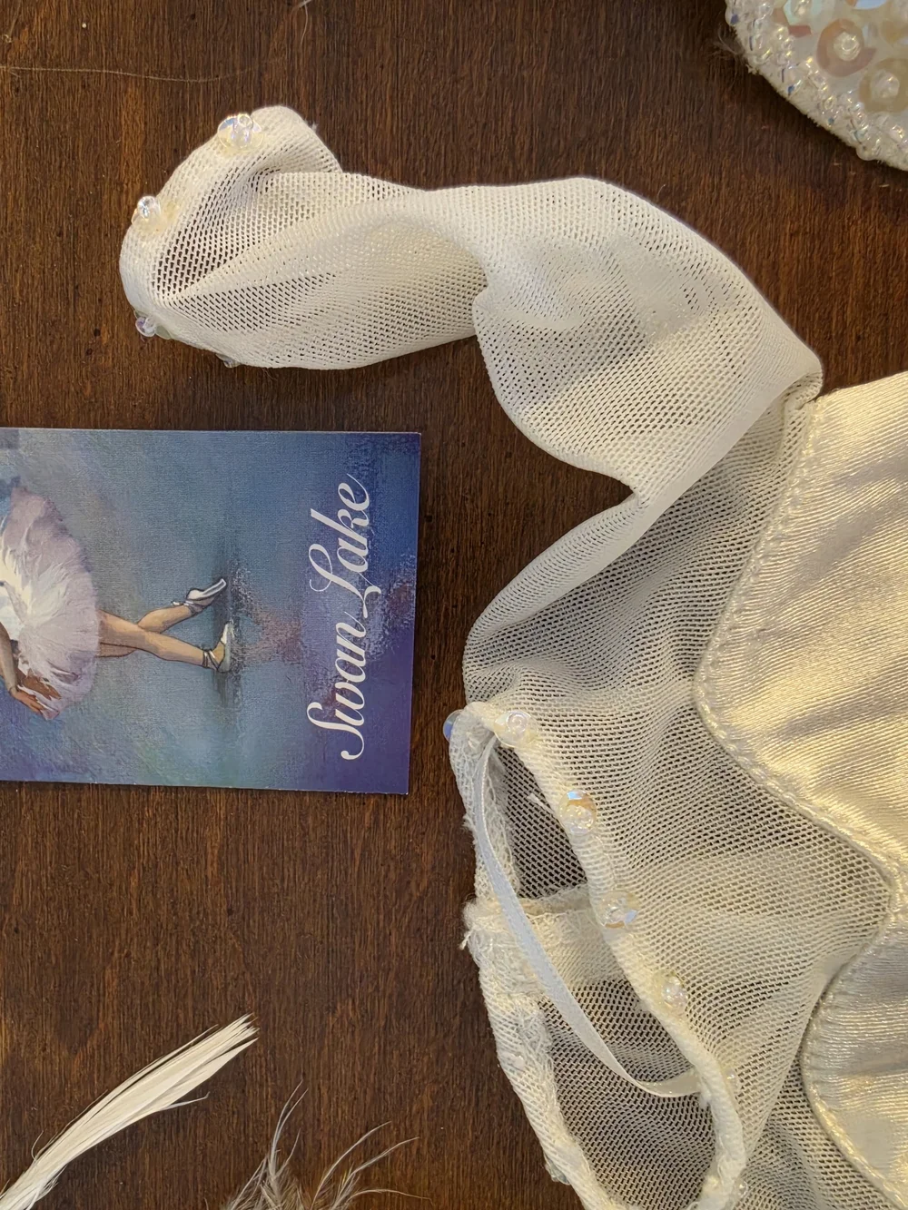 American Girl White Swan Lake Retired Costume